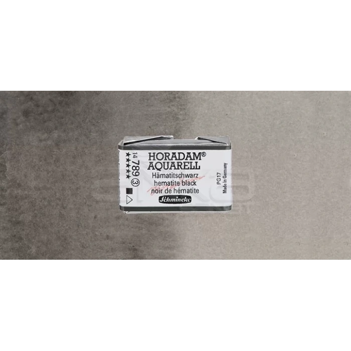 Schmincke Horadam Aquarell 1/1 Tablet 789 Hematite Black seri 3