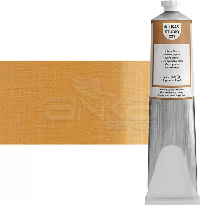 Lukas Studio Yağlı Boya 200ml 231 Yellow Ochre Light