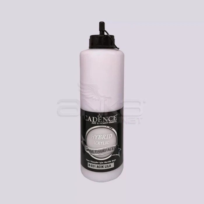 Cadence Hybrid Acrylic For Multisurfaces Tüm Yüzeyler İçin Akrilik Boya 500ml H031 Açık Lila
