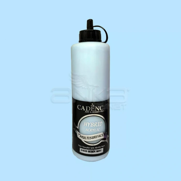 Cadence Hybrid Acrylic For Multisurfaces Tüm Yüzeyler İçin Akrilik Boya 500ml H035 Bebek Mavi