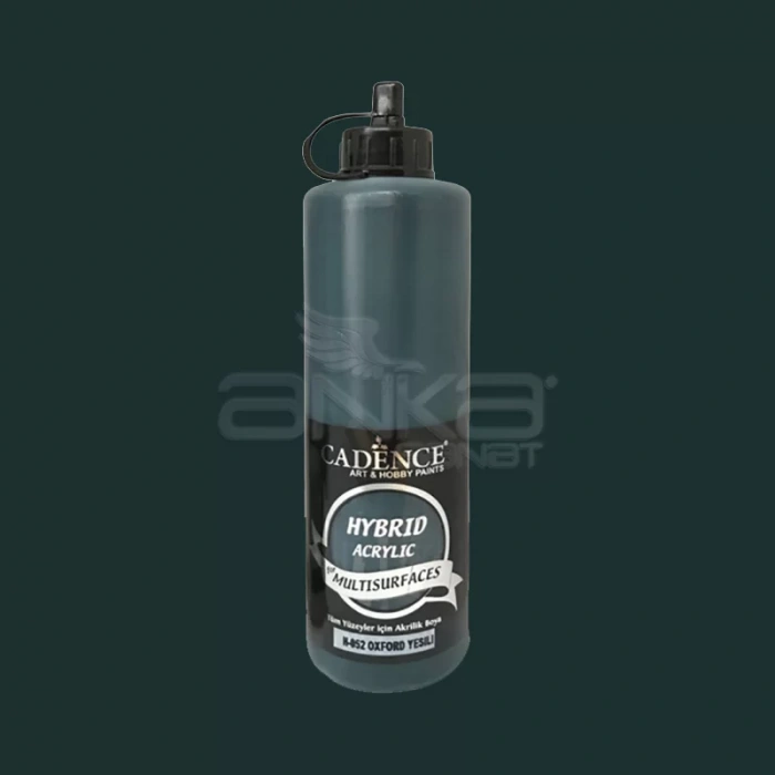 Cadence Hybrid Acrylic For Multisurfaces Tüm Yüzeyler İçin Akrilik Boya 500ml H052 Oxford Yeşili