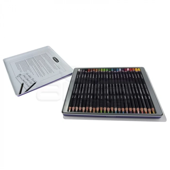 Derwent Studio Colour Pencil Kuru Boya Kalemi 24lü Set