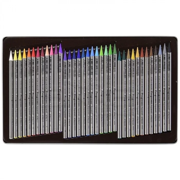 Koh-i-Noor Progresso Aquarell Woodless Coloured Pencil Set 36lı