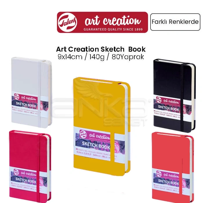 Talens Art Creation Sketch Book 9x14cm 140g 80 Yaprak