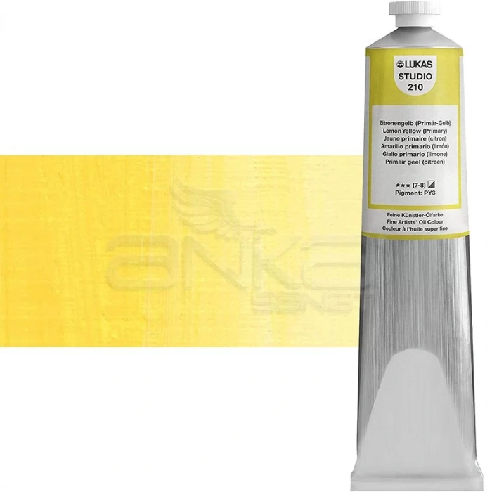 Lukas Studio Yağlı Boya 200ml 210 Primary Yellow