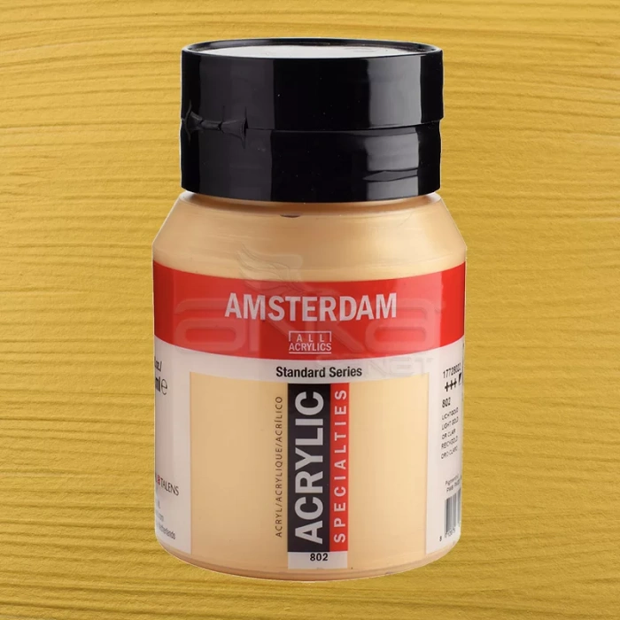 Amsterdam Akrilik Boya 500ml 802 Light Gold