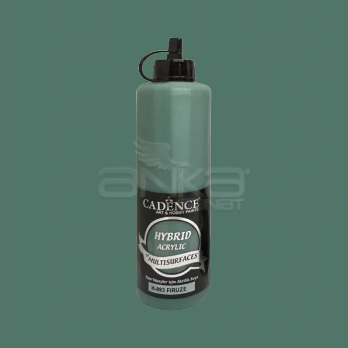 Cadence Hybrid Acrylic For Multisurfaces Tüm Yüzeyler İçin Akrilik Boya 500ml H093 Firuze