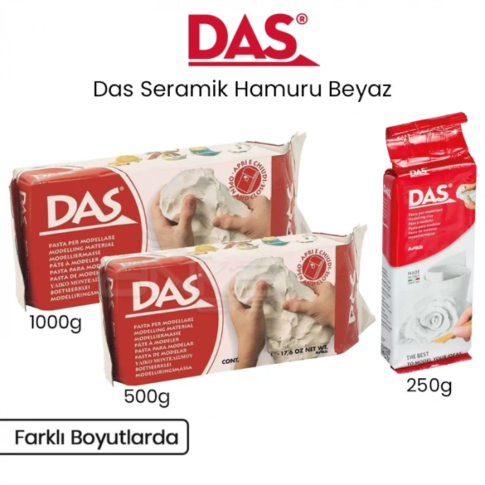 Das Seramik Hamuru Beyaz