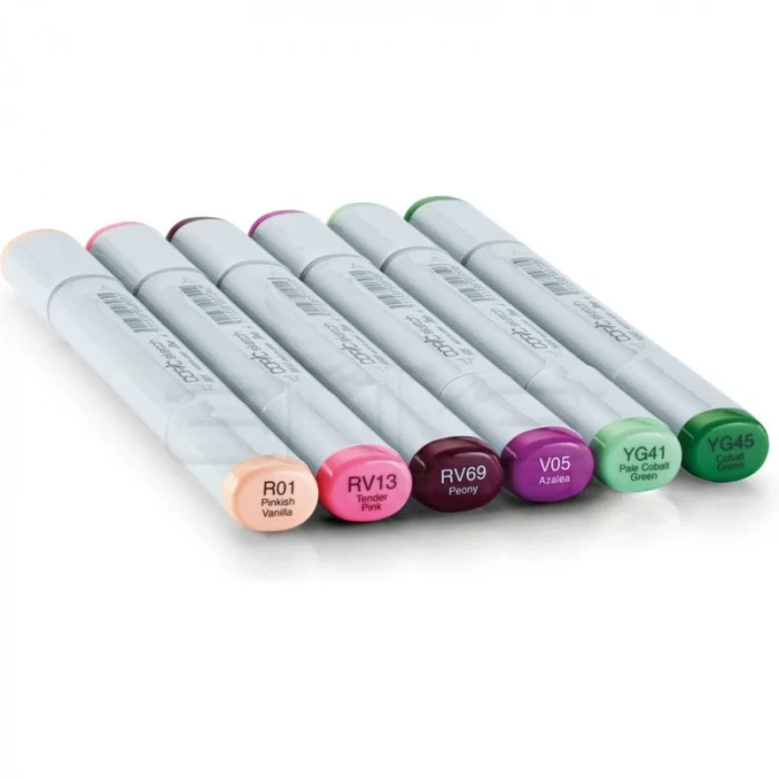 Copic Sketch Marker 6lı Set Froral Favorites 1