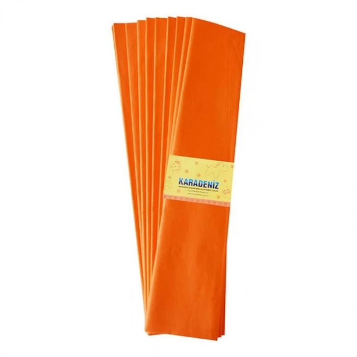 Lino Lüx Krapon Kağıdı 10lu 50cmx2m Turuncu