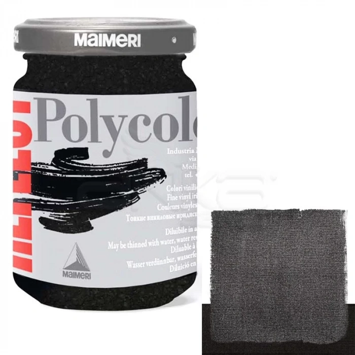 Maimeri Polycolor Reflect Boya 140ml 568 Black