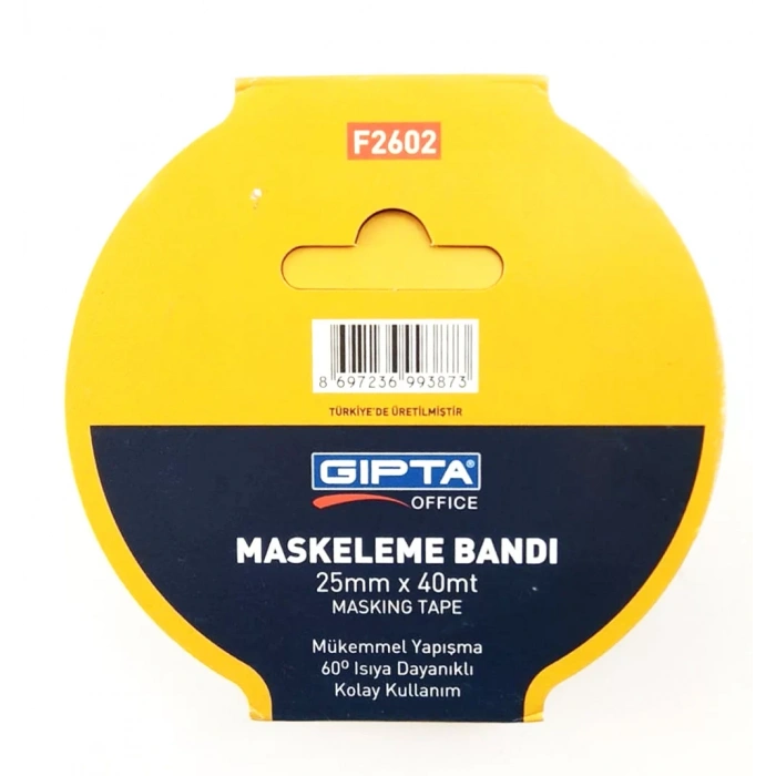 Gıpta Maskeleme Bandı 25mmx40mt
