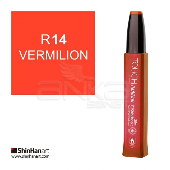 Touch Twin Marker Refill İnk 20ml R14 Vermilion