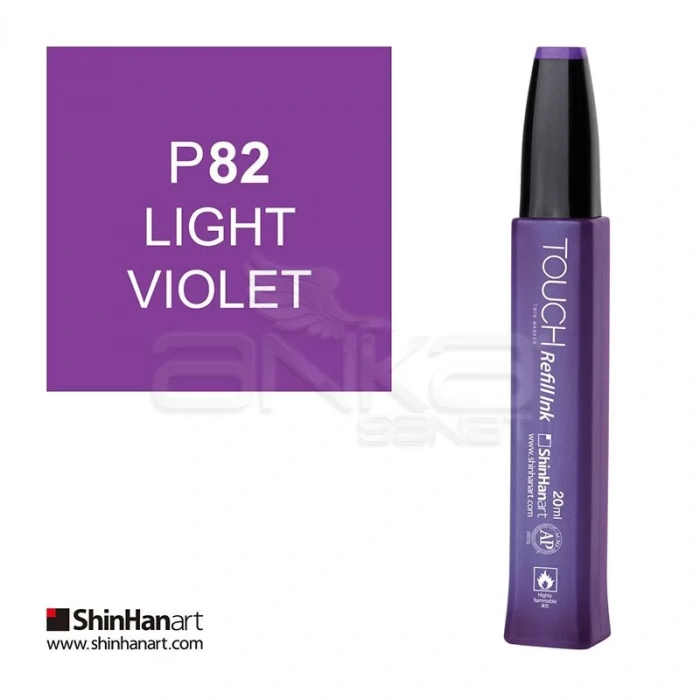 Touch Twin Marker Refill İnk 20ml P82 Light Violet