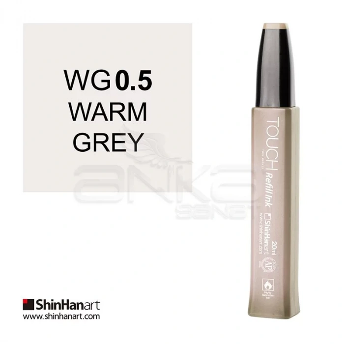 Touch Twin Marker Refill İnk 20ml WG0.5 Warm Grey