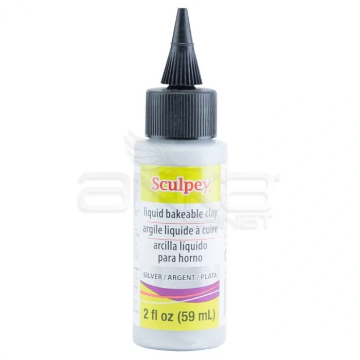 Sculpey Sıvı Polimer Kil 59ml Silver ALSSV02