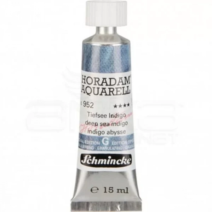 Schmincke Horadam Aquarell Tube 15ml Super Granulation 952 Deep Sea Indigo