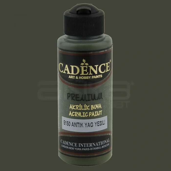 Cadence Premium Akrilik Boya 120ml 5150 Antik Yağ Y.