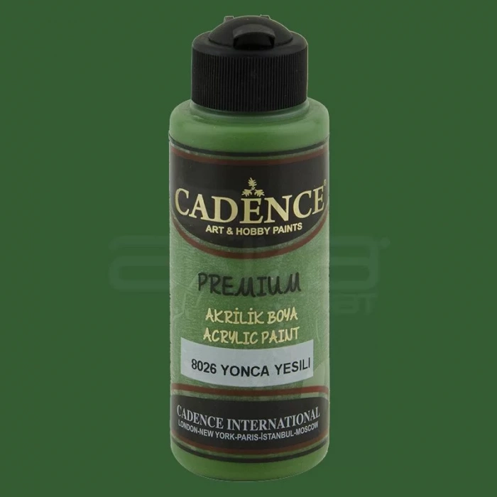 Cadence Premium Akrilik Boya 120ml 8026 Yonca Yeşili