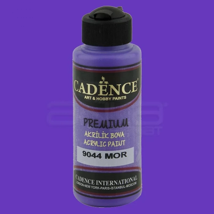 Cadence Premium Akrilik Boya 120ml 9044 Mor