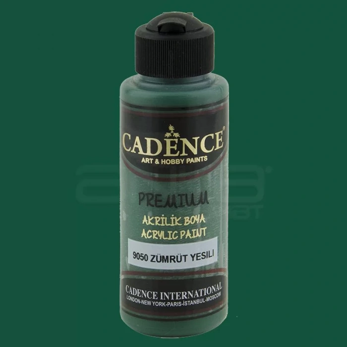 Cadence Premium Akrilik Boya 120ml 9050 Zümrüt Yeşili