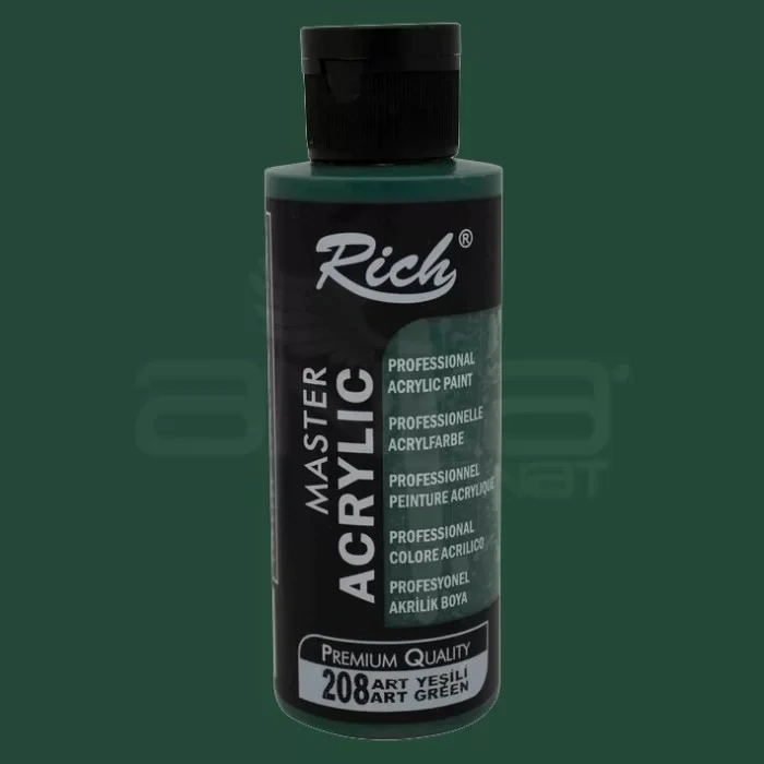 Rich Master Akrilik Boya 120ml 208 Art Yeşili
