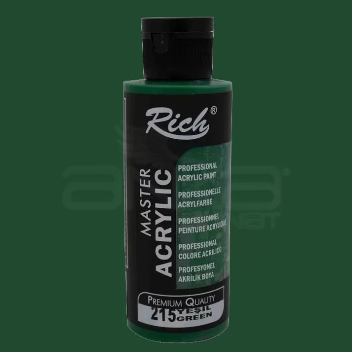Rich Master Akrilik Boya 120ml 215 Yeşil