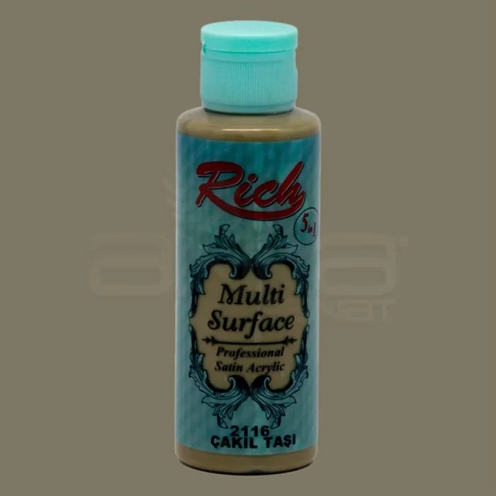 Rich Multi Surface Akrilik Boya 120ml 2116 Çakıl Taşı