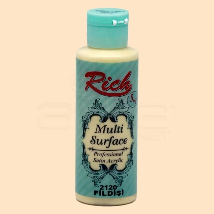 Rich Multi Surface Akrilik Boya 120ml 2120 Fildişi