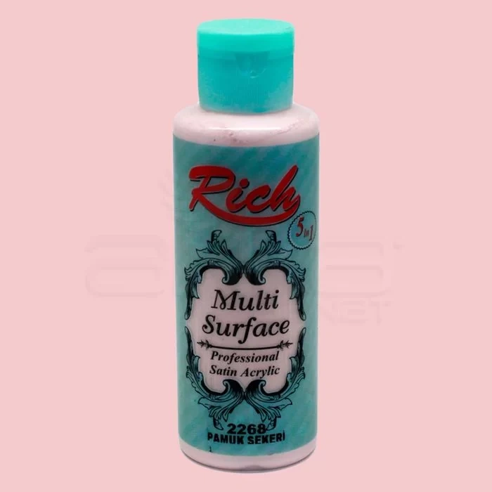 Rich Multi Surface Akrilik Boya 120ml 2268 Pamuk Şekeri