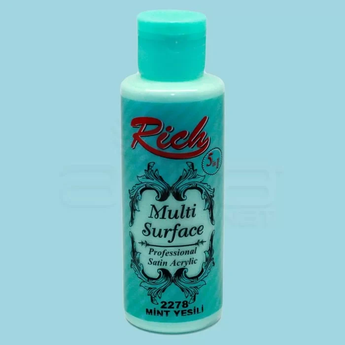 Rich Multi Surface Akrilik Boya 120ml 2278 Mint Yeşili