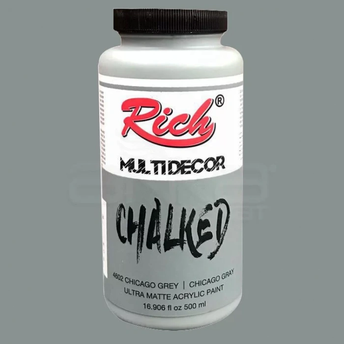 Rich Multi Decor Chalked Akrilik Boya 500ml 4602 Chıcago Grey