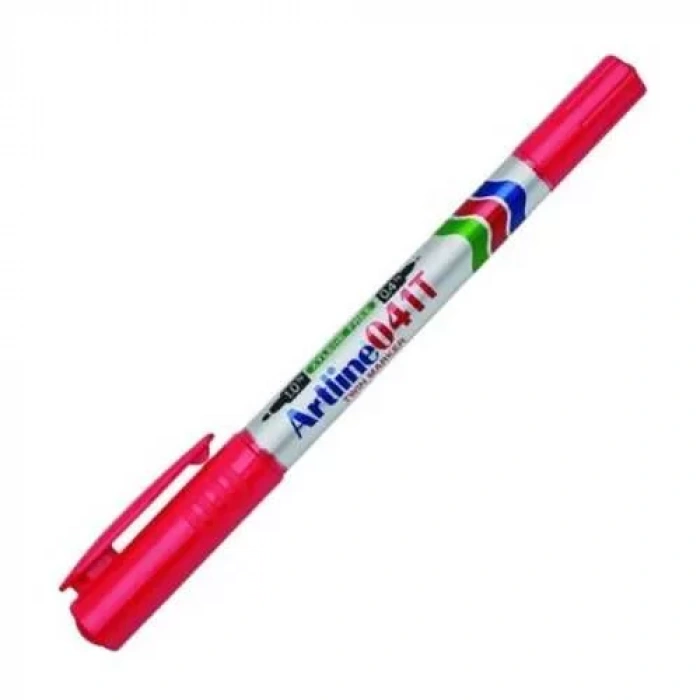 Artline Twin Marker Permanent Kalemi 041T Kırmızı