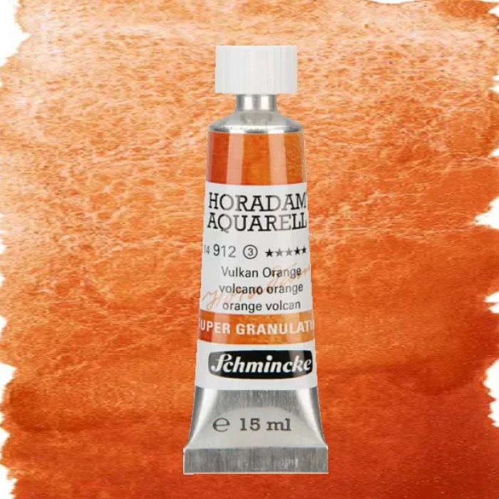 Schmincke Horadam Supergran Ulation Suluboya 15ml 912 Vulkan Orange