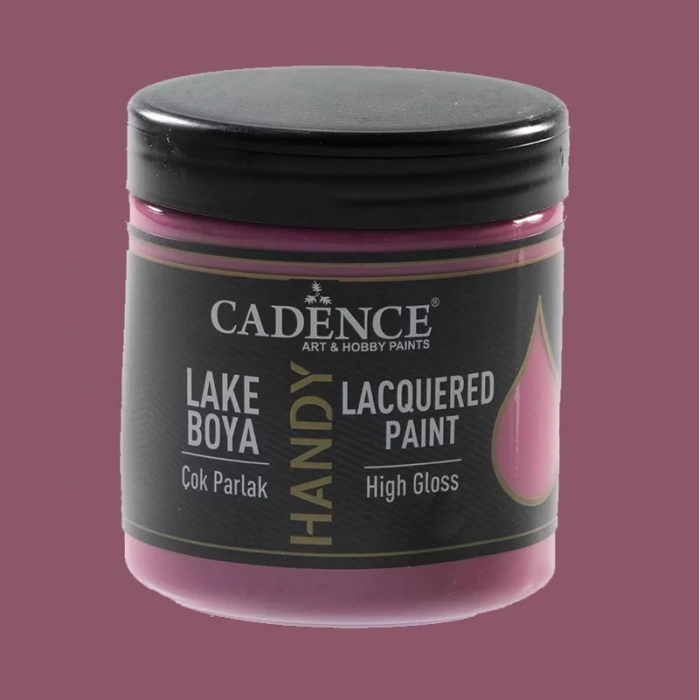 Cadence Handy Lake Vernikli Mobilya Boyası 014 Fuşya 250ml