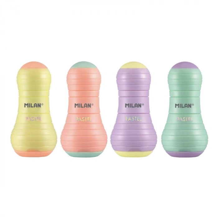 MILAN 4723112 SWAY PASTEL KALEMTRAŞ/SİLGİ - 12ADET