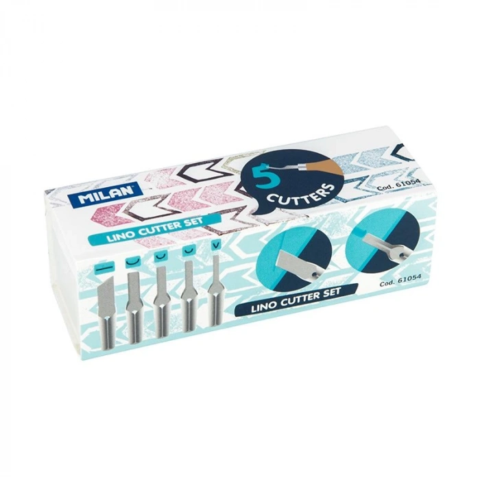 MILAN 61054 LINO AHŞAP OYMA SETİ 5 BIÇAKLI