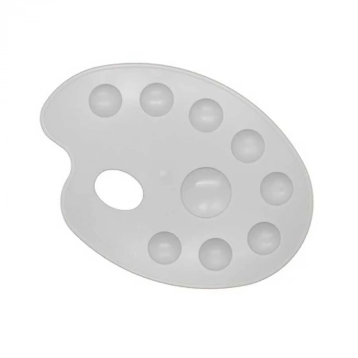 Yıldızlar Büyük Godeli Oval Resim Paleti