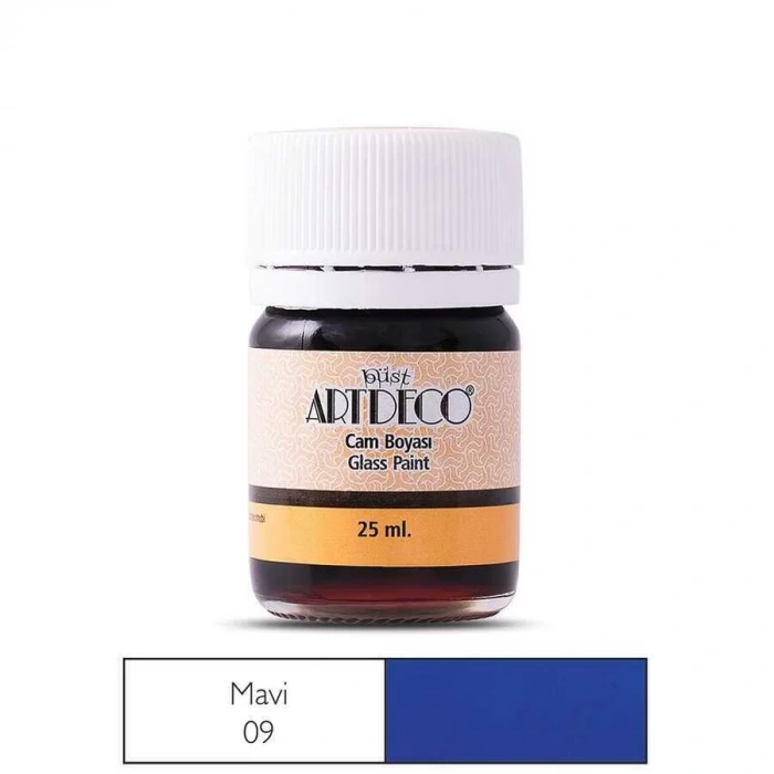 Artdeco Cam Boyası 25 ml Mavi 030A-09
