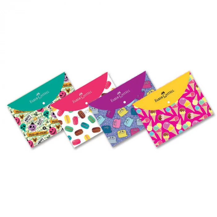 Faber Castell Trendy Çıtçıtlı Dosya A4