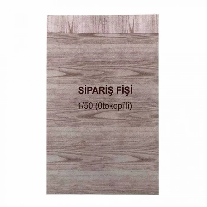 Dilman Otokopili Sipariş Fişi 1-50