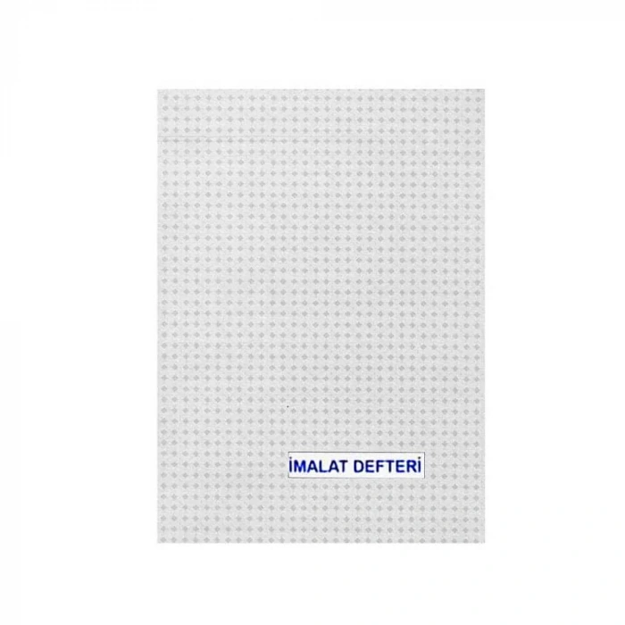 Dilman İmalat Defteri Karton Kapak 40 Yaprak