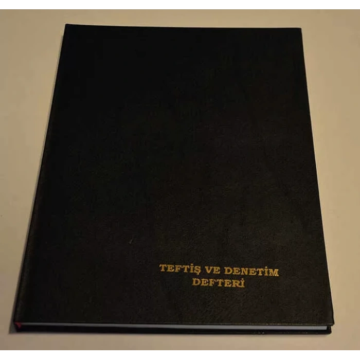 Dilman Teftiş Ve Denetim Defteri Ciltli 96 Yaprak