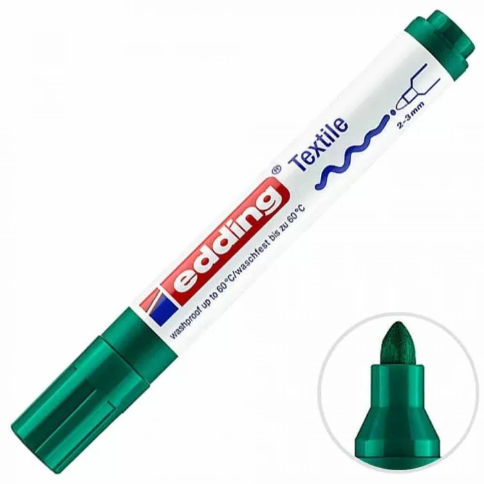 Edding 4500 T-Shirt Kalemi Koyu Yeşil