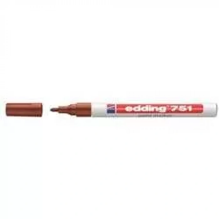 Edding 751 Tam Örtücü Boya Markörü Kahverengi