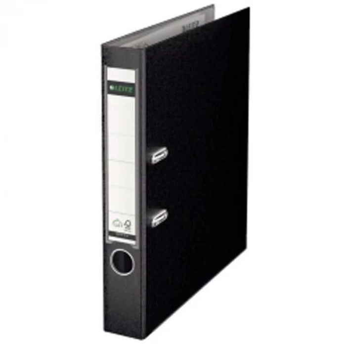 Leitz Plastik Klasör Dar Siyah