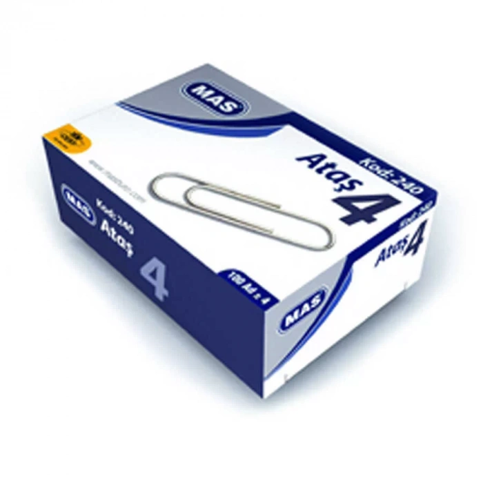 Mas Nikel Kaplı Süper Kalite Ataş No:4