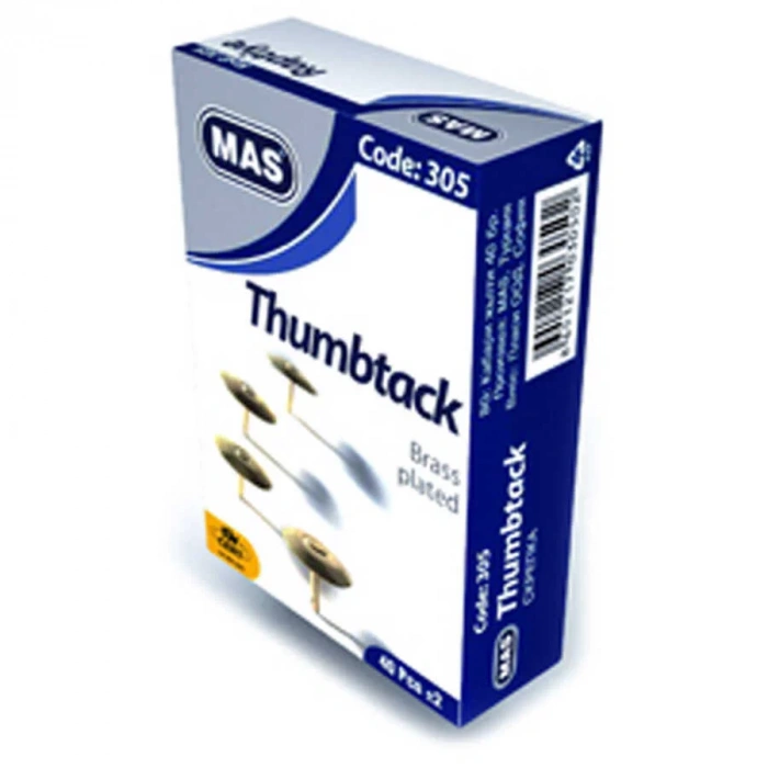 Mas Raptiye Sarı Pirinç Kaplı