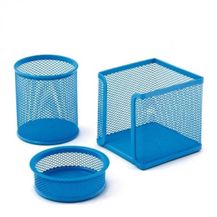 Mas 505 Perforeli Kalemlik Üçlü Set Mavi