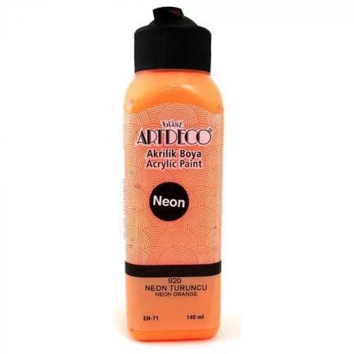 Artdeco Akrilik Boya 140 ml Neon Turuncu